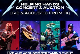 Metallica Announce Acoustic ‘Helping Hands’ Streaming Benefit Show