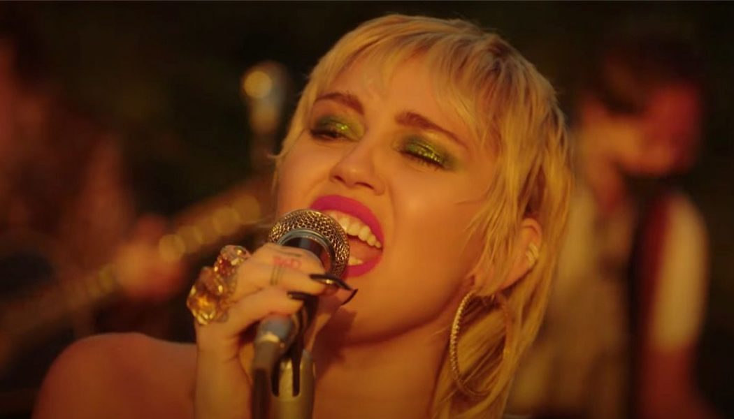 Miley Cyrus Covers Pearl Jam in Her Backyard for MTV Unplugged: Watch