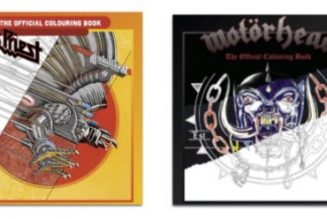 MOTÖRHEAD And JUDAS PRIEST Officially Licensed Coloring Books Now Available