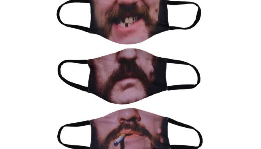 MOTÖRHEAD Releases ‘Faces Of Lemmy’ Face Masks