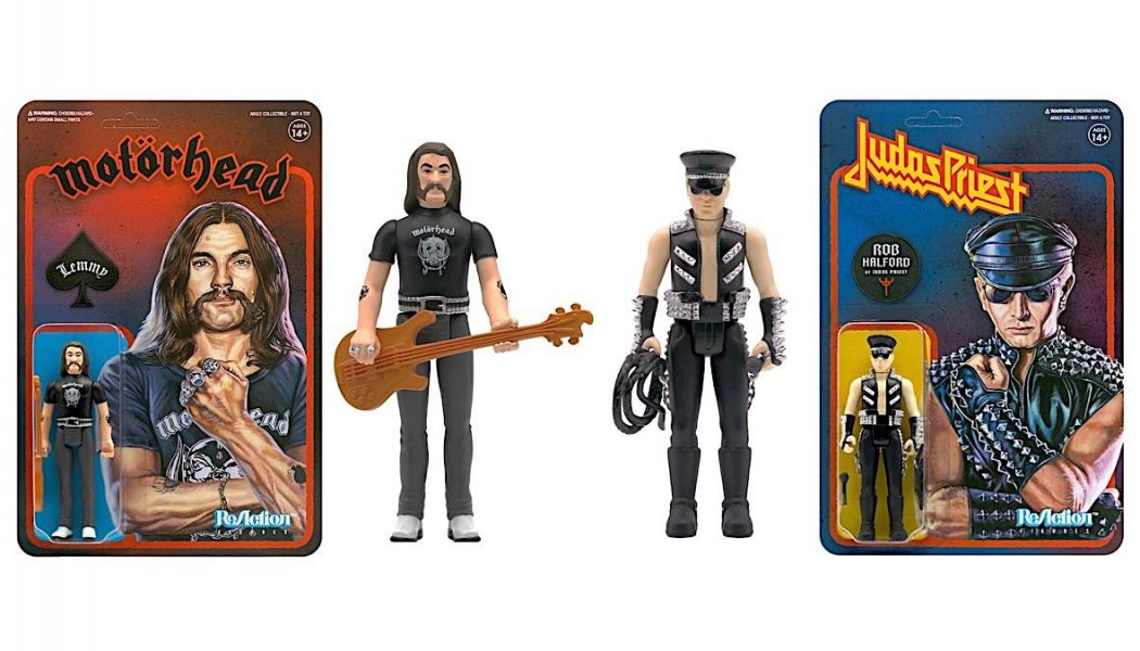 Motörhead’s Lemmy and Judas Priest’s Rob Halford Turned Into Retro Action Figures