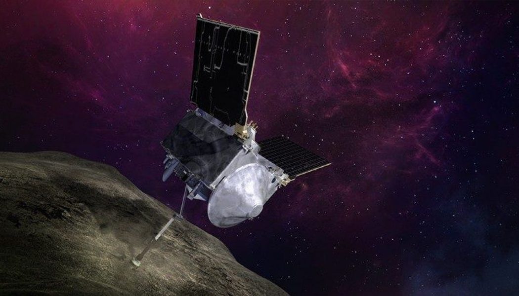 NASA’s OSIRIS-REx probe successfully stores small sample of asteroid rocks in its belly