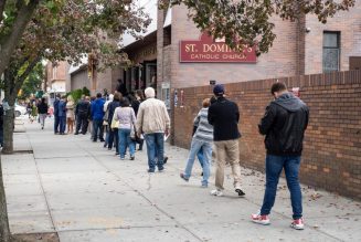 New Yorkers Experience Hours Long Wait Lines To Cast Their Vote