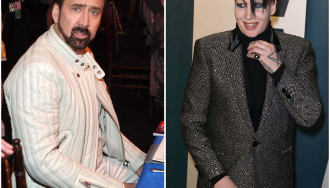 Nicolas Cage Told Marilyn Manson That He Turned $200 Into $20,000 Gambling and Gave It to Charity