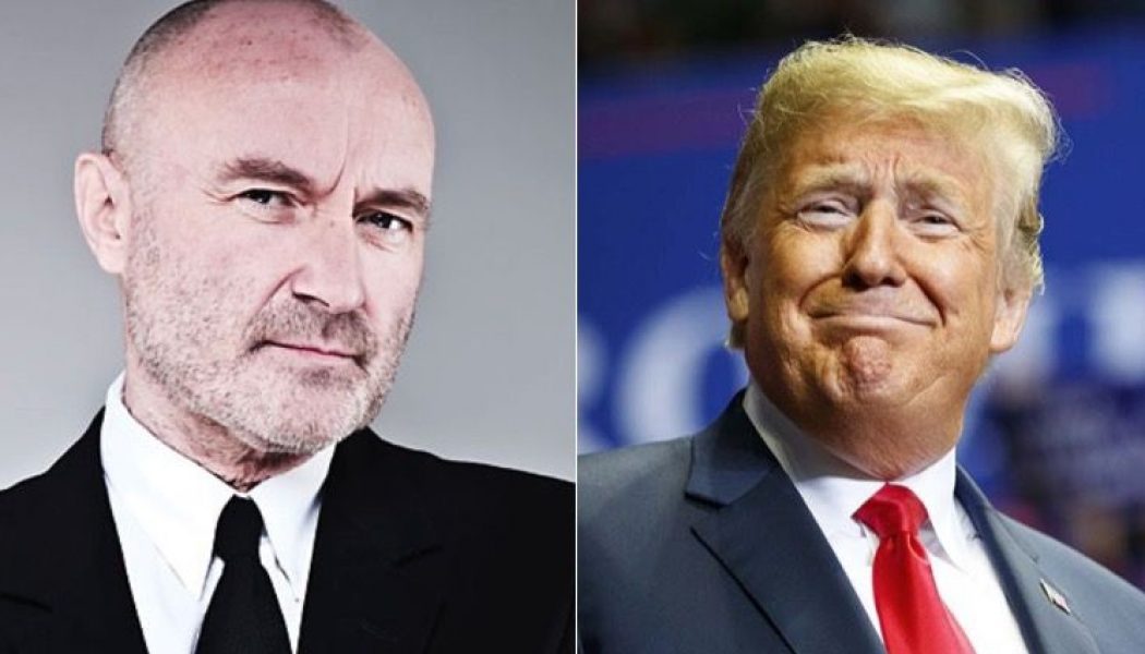 Phil Collins Hits Trump with Cease and Desist Order After Playing “In the Air Tonight”