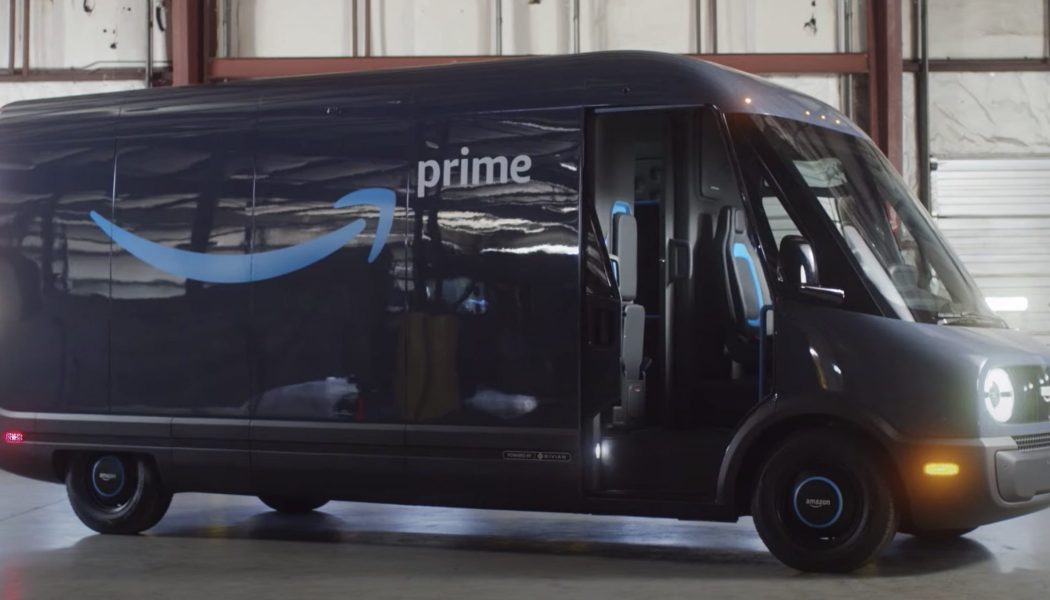 Rivian’s Amazon Delivery Van Finally Hits the Road in New Video