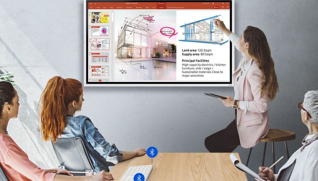 Samsung thinks its new 85-inch Interactive Display is the digital whiteboard for the COVID-19 classroom