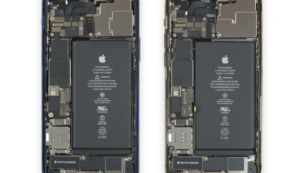 See inside the iPhone 12 and 12 Pro in iFixit’s latest teardown video