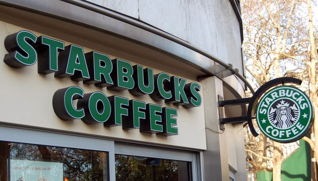 Starbucks says nearly a quarter of all US retail orders are placed from a phone