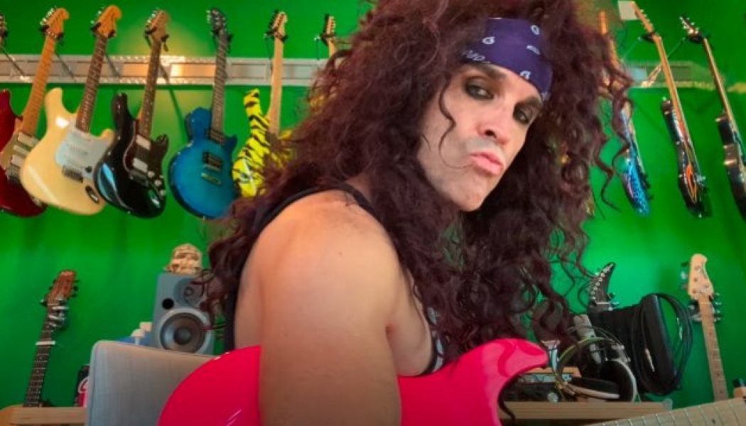 STEEL PANTHER’s SATCHEL Teams Up With Members Of U.D.O., JADED HEART And BONFIRE For Cover Of VAN HALEN’s ‘Unchained’ (Video)