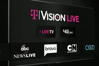 T-Mobile expands into live internet TV with new TVision streaming service