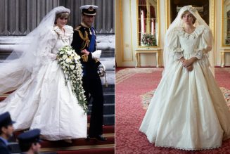 The Crown’s Costume Designer Shares the Details of Princess Diana’s Wedding Dress Replica