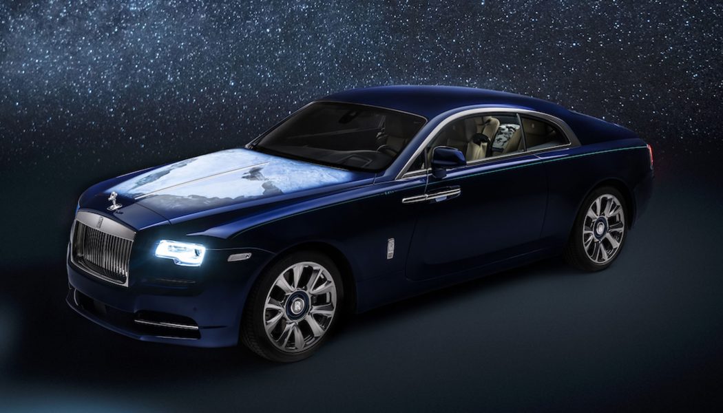 This Rolls-Royce Wraith Has a Mural On Its Hood, Because Why Not?