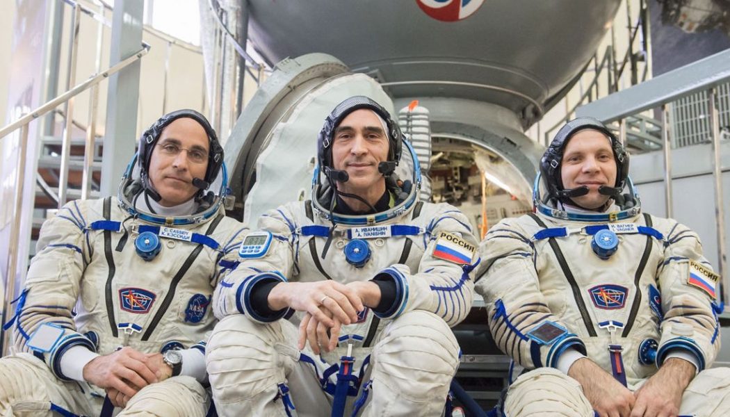 Three astronauts are returning home after waiting out most of the pandemic in space