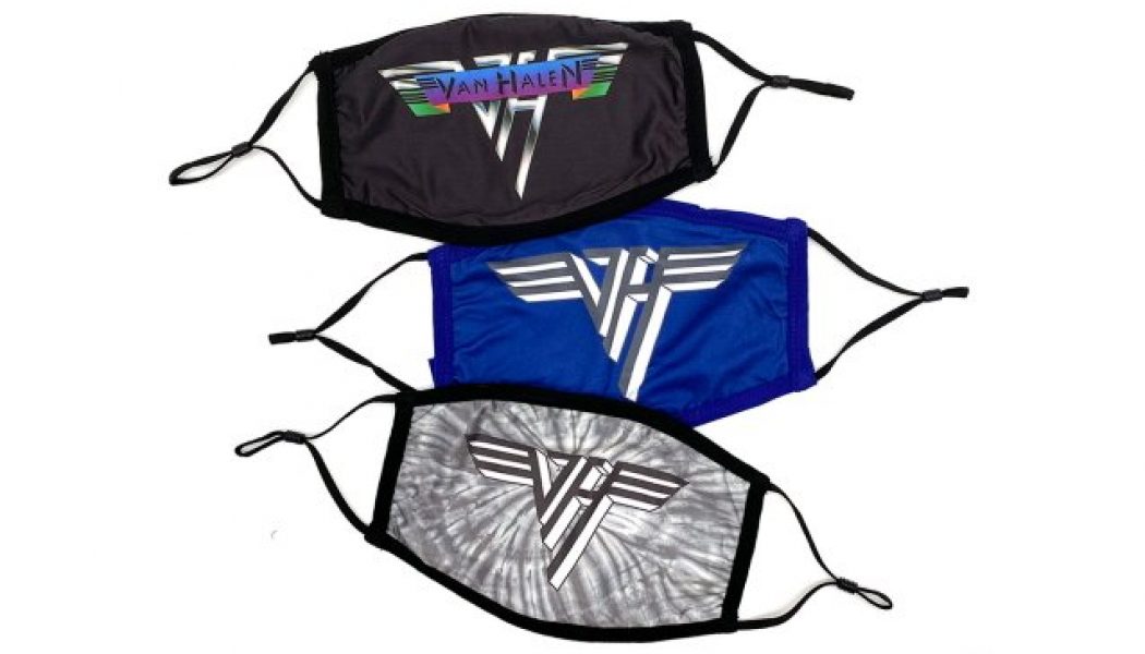 VAN HALEN: Officially Licensed Face Masks Now Available