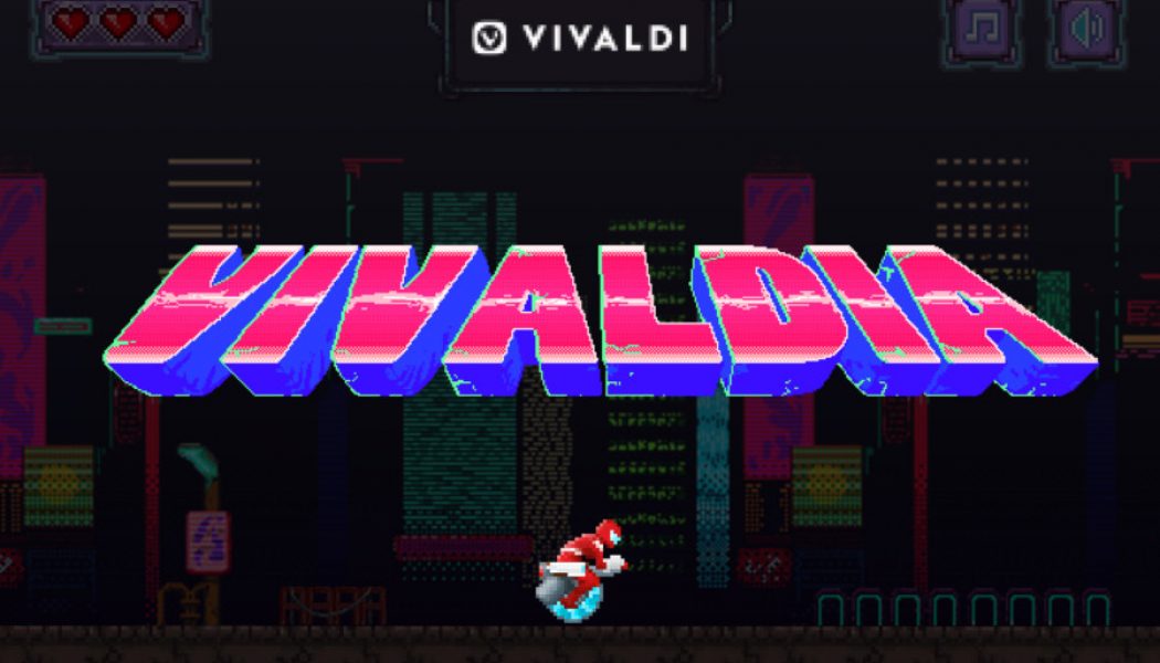 Vivaldi browser gets cyberpunk side-scroller to rival Google Chrome’s dinosaur game