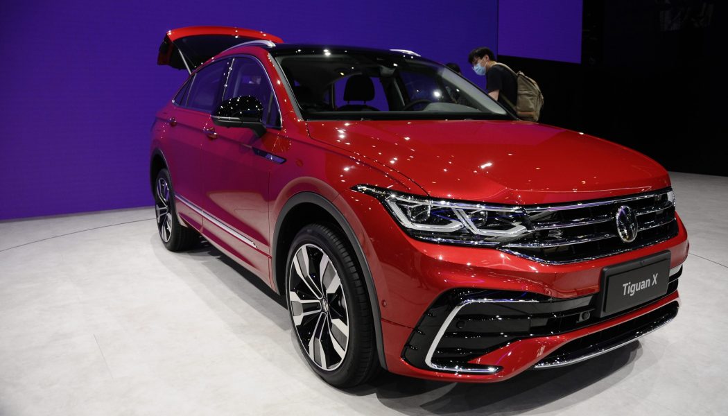 VW Tiguan X Debuts In China With Coupe-Like Styling