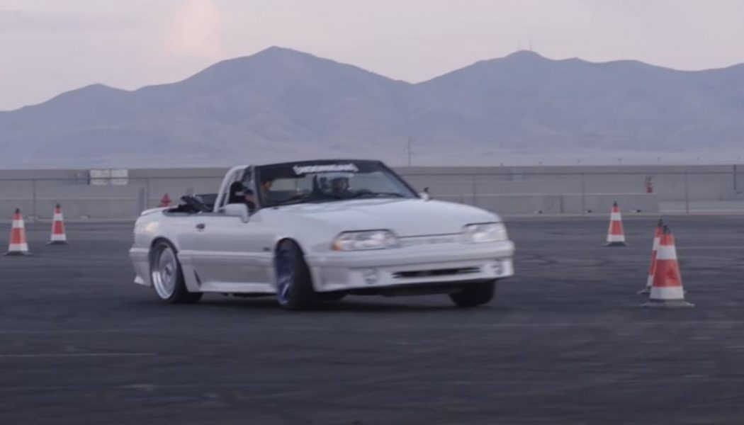 Watch Ken Block’s 14-Year-Old Daughter Drift a Fox Body Ford Mustang