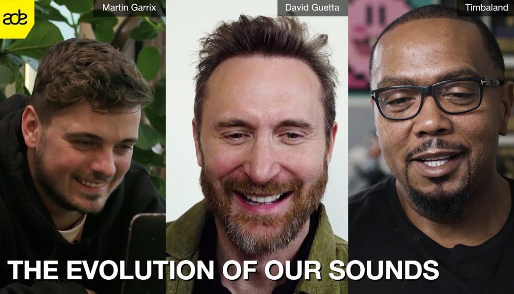 Watch Martin Garrix, David Guetta, and Timbaland Discuss the Evolution of Their Sounds in ADE Chat