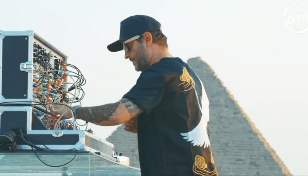 Watch Sébastien Léger Perform Once-in-a-Lifetime Set at the Great Pyramids of Giza