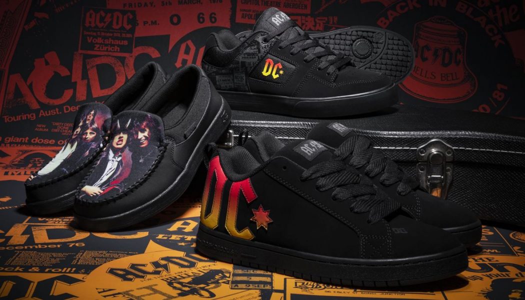 AC/DC Team Up with DC Shoes for New Footwear and Apparel Line