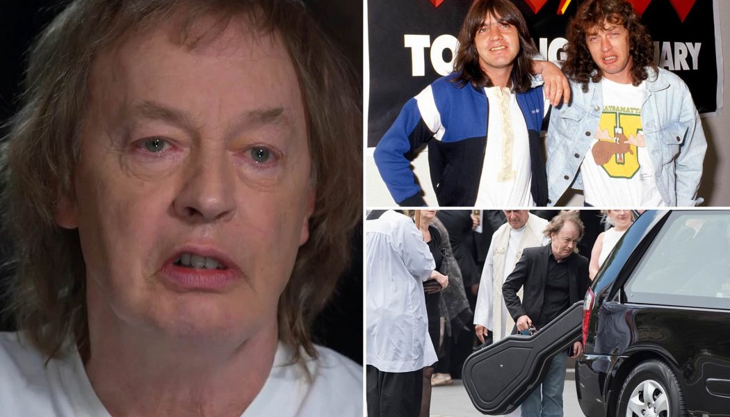 AC/DC’s Angus Young Gets Teary-Eyed While Recounting Late Brother Malcolm’s Dementia Battle