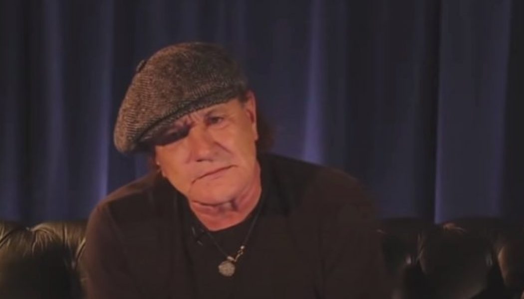 AC/DC’s BRIAN JOHNSON Says MALCOLM YOUNG Was ‘Everywhere In The Studio’ During ‘Power Up’ Recording Sessions