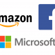 Amazon, Facebook and Microsoft Report Double Digit Growth while Apple “Plunges”