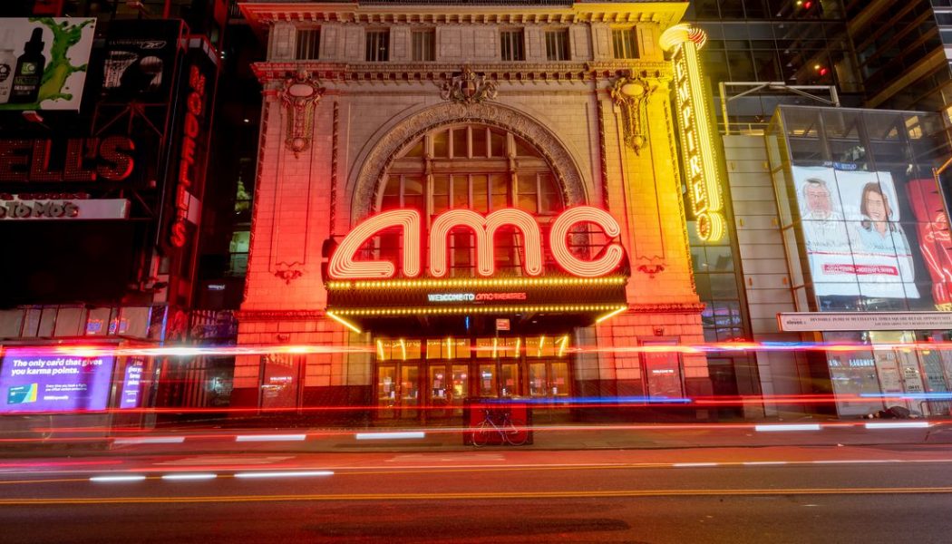 AMC’s revenue plummets by more than 90 percent as theaters remain empty