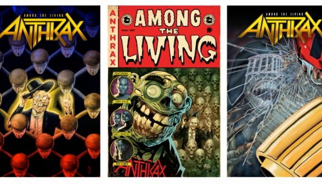 ANTHRAX And Z2 COMICS Assemble All-Star Lineup Of Writers And Artists For ‘Among The Living’ Graphic Novel