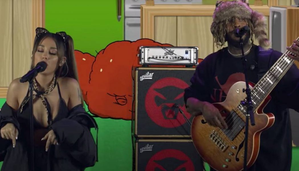 Ariana Grande Joins Thundercat for Surprise Performance of “Them Changes” at Adult Swim Festival: Watch