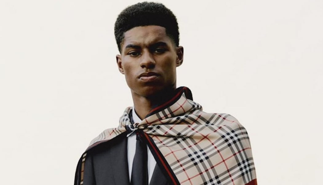 Burberry and Marcus Rashford Launch New Campaign to Help Young People Around the World