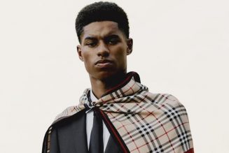 Burberry and Marcus Rashford Launch New Campaign to Help Young People Around the World