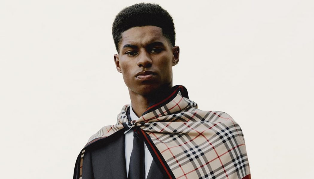 Burberry Teams Up with Marcus Rashford to Support Youth Charities in London and Manchester