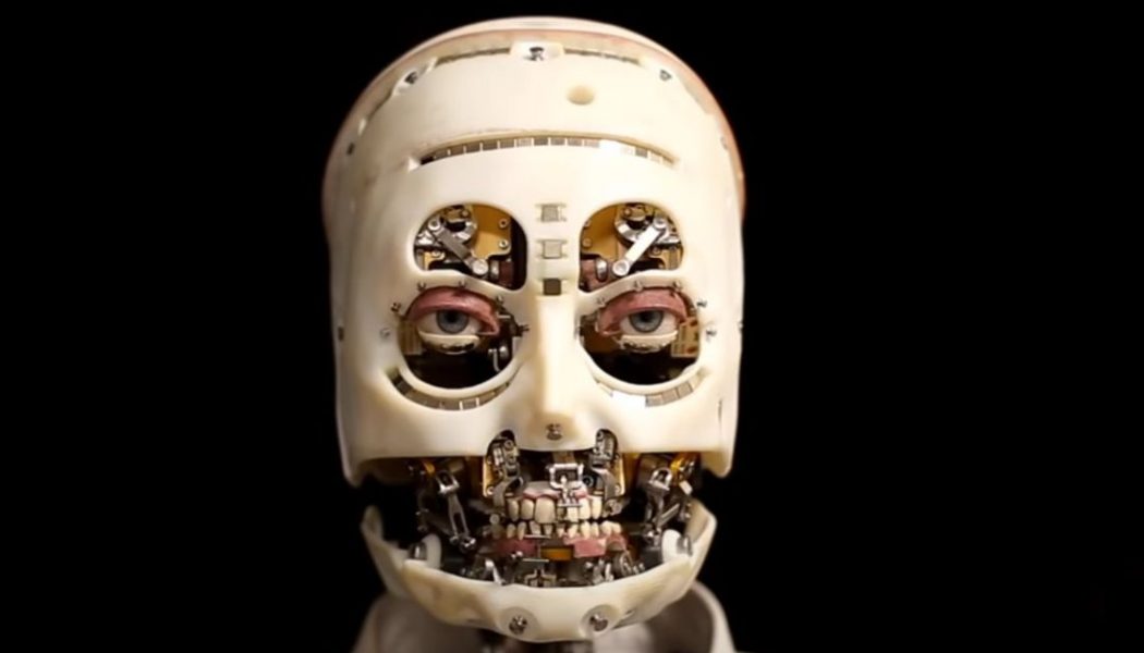 Disney’s new skinless robot can blink like a human because why not