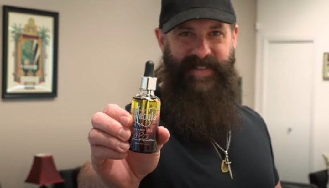 DREAM THEATER’s JOHN PETRUCCI Unboxes His Signature Range Of Specialty Beard And Mustache Products (Video)