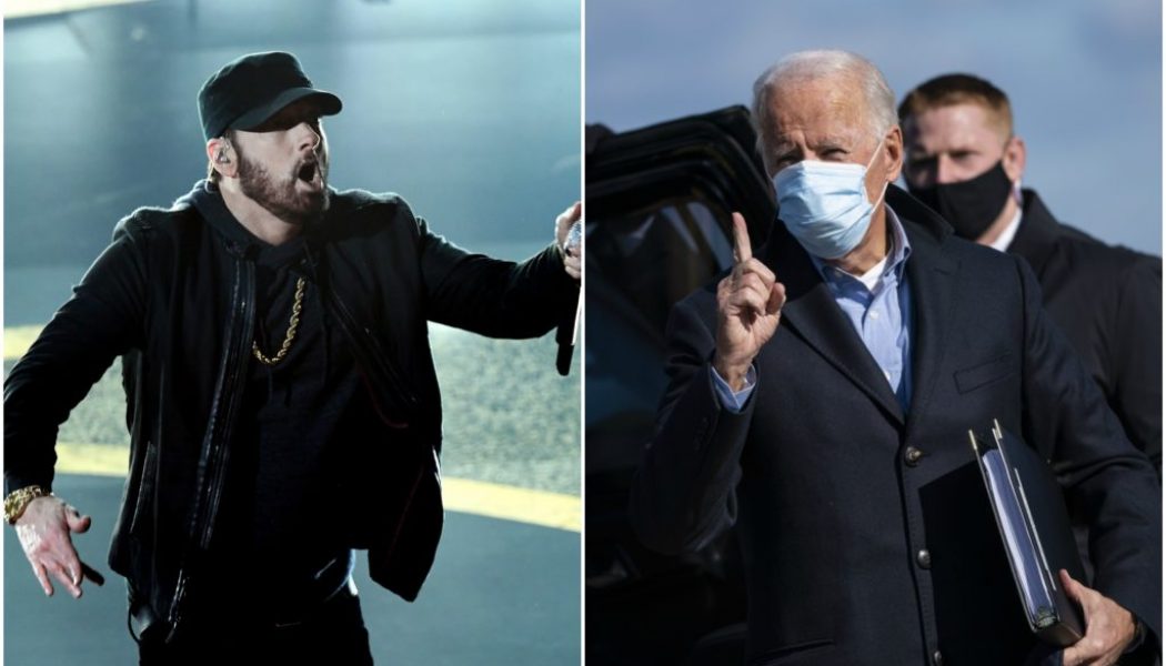 Eminem’s ‘Lose Yourself’ Soundtracks New Campaign Ad for Biden