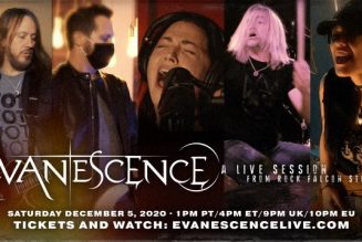 EVANESCENCE Announces Livestream Event, ‘A Live Session From Rock Falcon Studio’