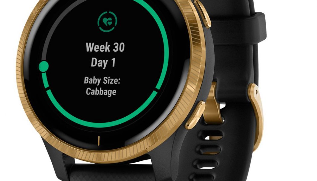 Garmin adds pregnancy tracking to Connect app