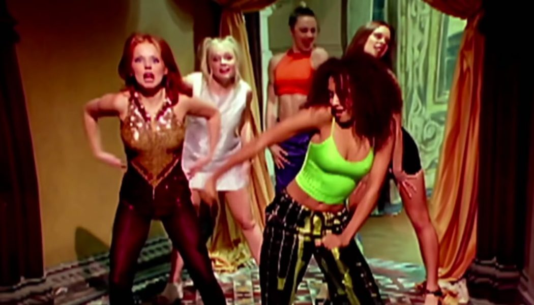 Geri Halliwell Is Auctioning Her Union Jack Leotard From the Wannabe Music Video For Charity