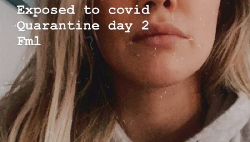 Hilary Duff in Quarantine Due to COVID-19 Exposure