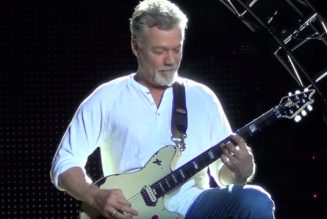 How Should Pasadena Honor EDDIE VAN HALEN? His Son Has A Suggestion