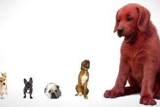 In First Look, Live Action Clifford the Big Red Dog Also Big Red Stuff of Nightmares