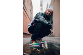 J Balvin Dropping Colorfully Ragged Air Jordan I [Photos]