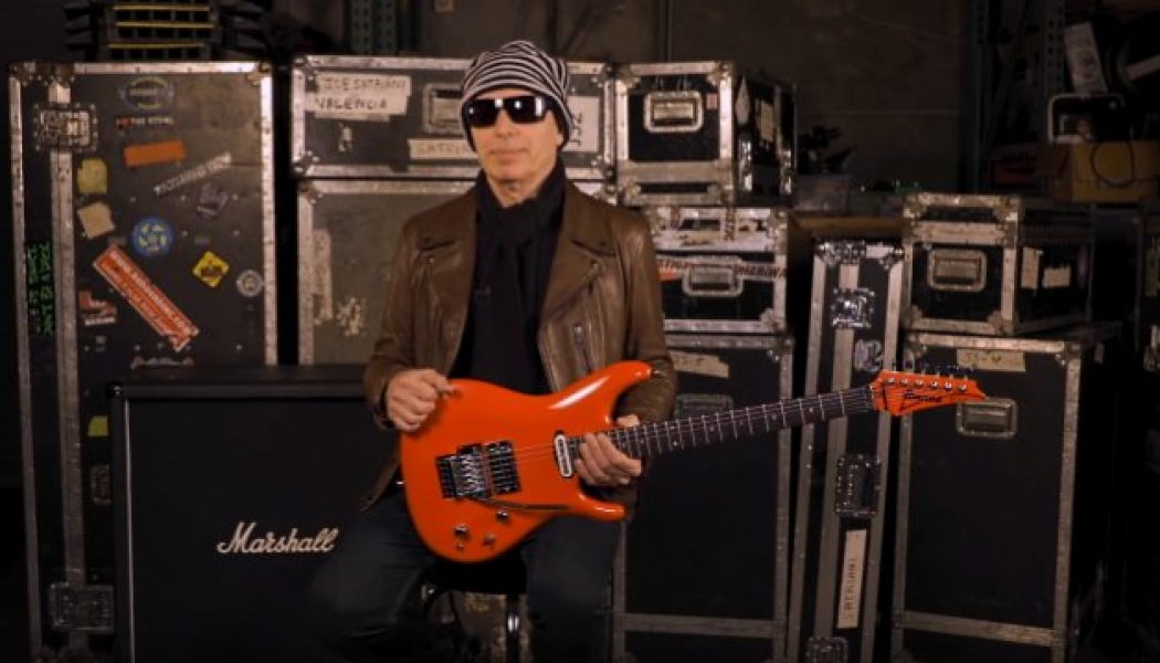 JOE SATRIANI Says He Was Tapping Before He Heard EDDIE VAN HALEN