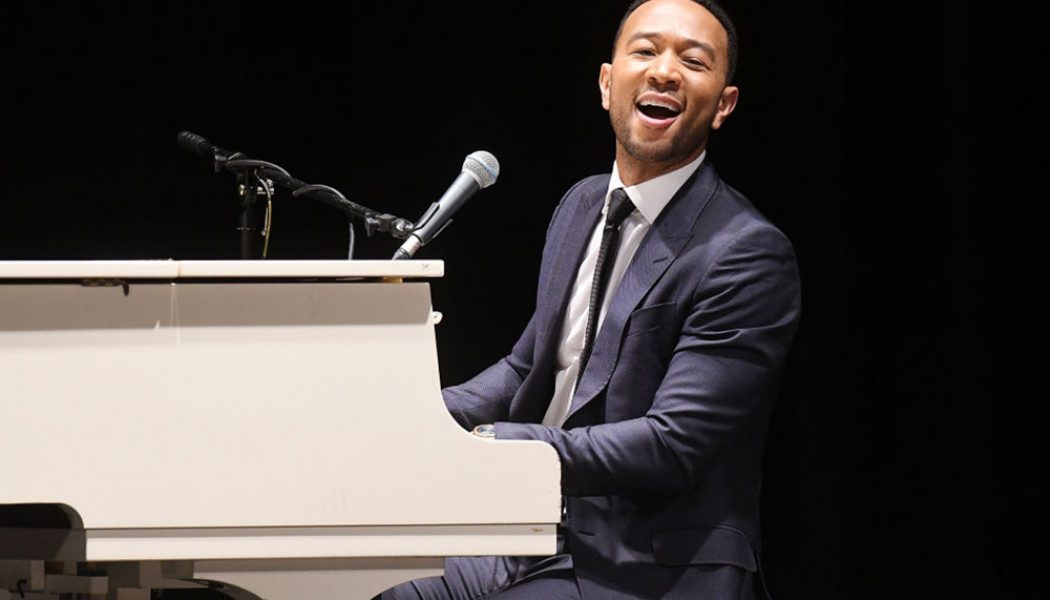 John Legend Celebrates Georgia ‘Turning Blue’ With Ray Charles Classic