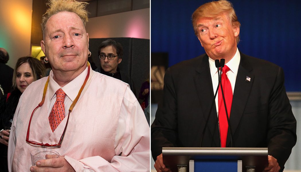 John Lydon Continues With Trump Support as 2020 Election Vote Count Carries On