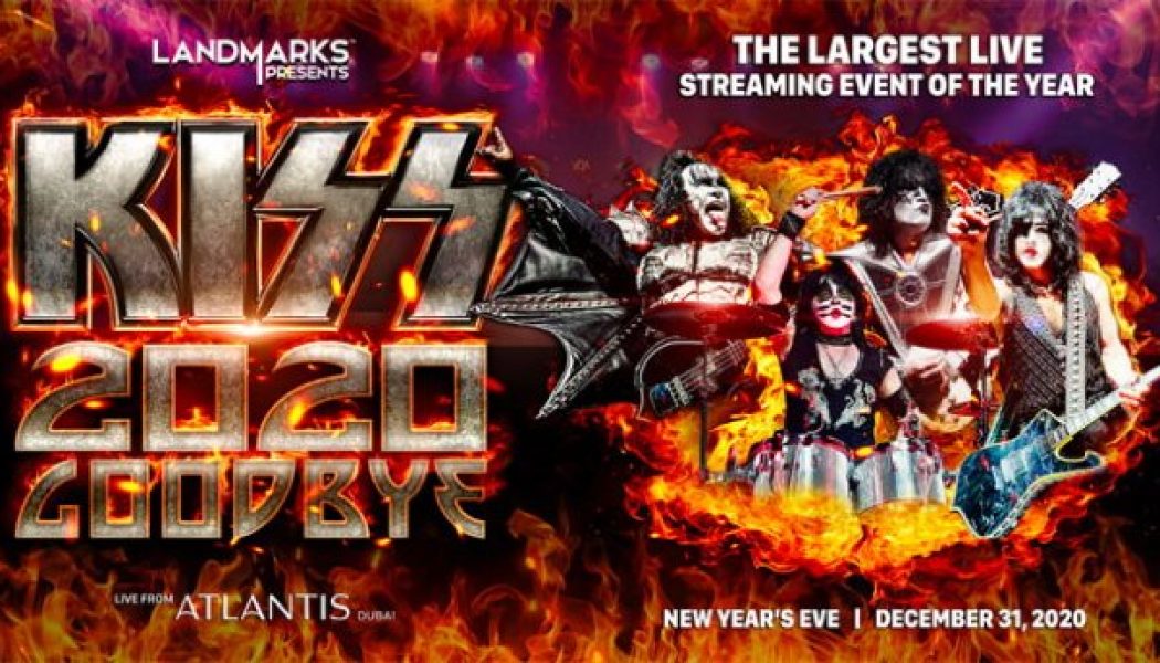 KISS: More Details Revealed For New Year’s Eve ‘Kiss 2020 Goodbye’ Concert