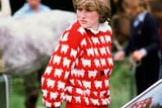 Knit Princess Diana’s Iconic Black Sheep Jumper For Free With the Original Vintage Pattern