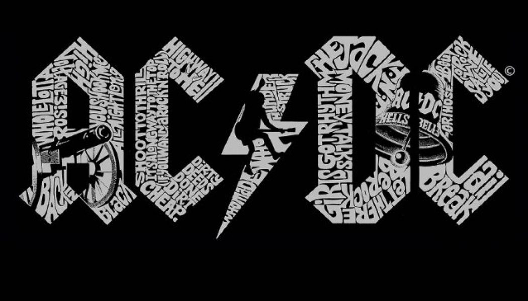 LA POP ART Unveils AC/DC ‘Word Art’ Branded Line Of Apparel